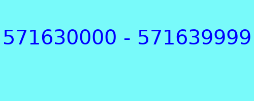 571630000 - 571639999 who called