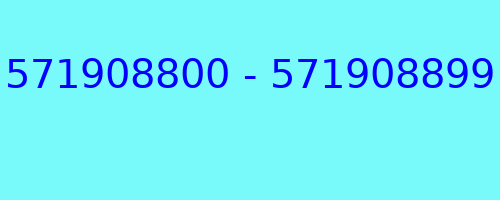 571908800 - 571908899 who called