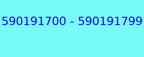 590191700 - 590191799 who called