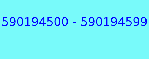 590194500 - 590194599 who called