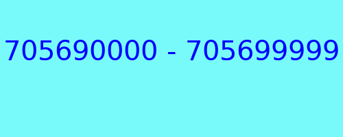 705690000 - 705699999 who called