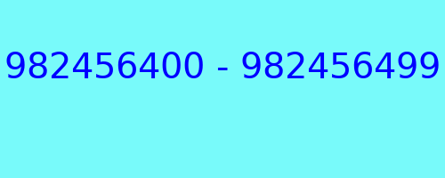 982456400 - 982456499 who called