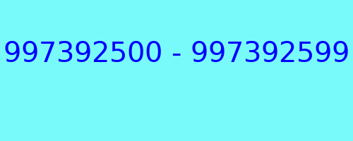 997392500 - 997392599 who called