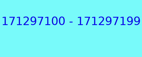 171297100 - 171297199 qui a appelé