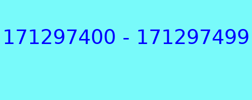 171297400 - 171297499 qui a appelé