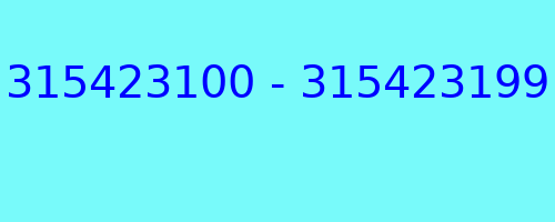 315423100 - 315423199 qui a appelé