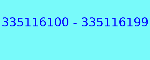 335116100 - 335116199 qui a appelé