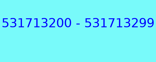 531713200 - 531713299 qui a appelé