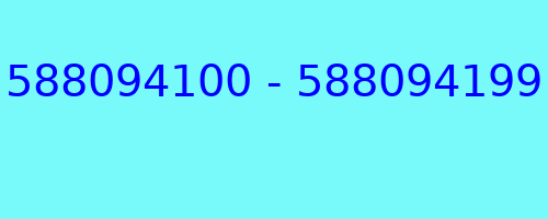 588094100 - 588094199 qui a appelé