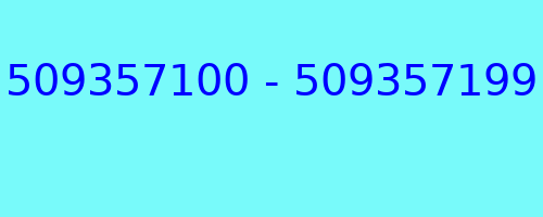 509357100 - 509357199 kto dzwonił