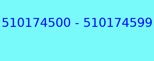 510174500 - 510174599 kto dzwonił