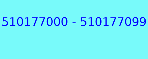 510177000 - 510177099 kto dzwonił