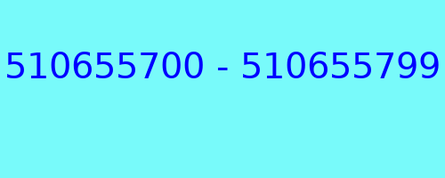 510655700 - 510655799 kto dzwonił