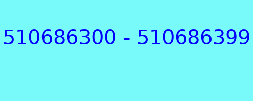 510686300 - 510686399 kto dzwonił