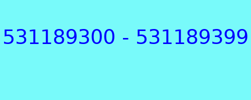 531189300 - 531189399 kto dzwonił