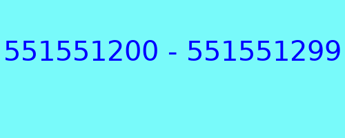 551551200 - 551551299 kto dzwonił