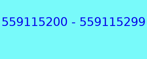 559115200 - 559115299 kto dzwonił