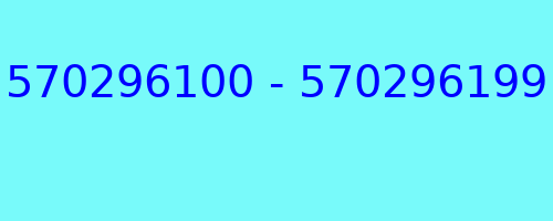 570296100 - 570296199 kto dzwonił