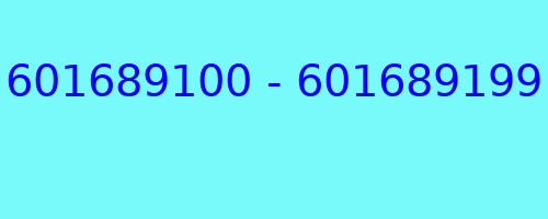 601689100 - 601689199 kto dzwonił