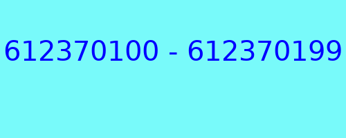 612370100 - 612370199 kto dzwonił