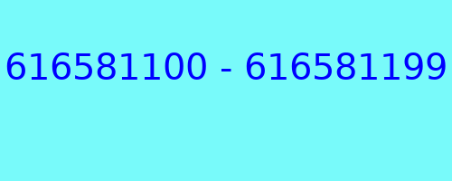 616581100 - 616581199 kto dzwonił