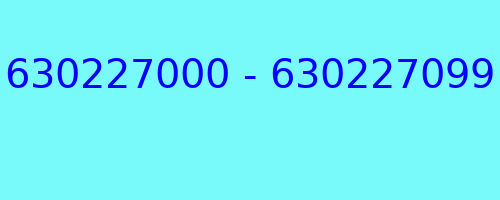 630227000 - 630227099 kto dzwonił