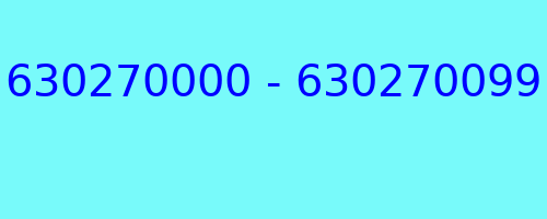 630270000 - 630270099 kto dzwonił