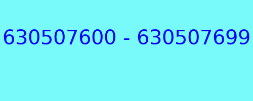 630507600 - 630507699 kto dzwonił