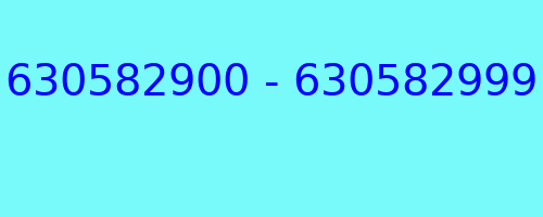 630582900 - 630582999 kto dzwonił