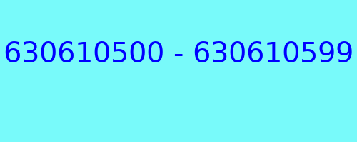 630610500 - 630610599 kto dzwonił