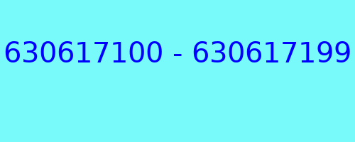 630617100 - 630617199 kto dzwonił