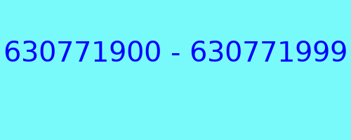 630771900 - 630771999 kto dzwonił