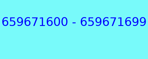 659671600 - 659671699 kto dzwonił