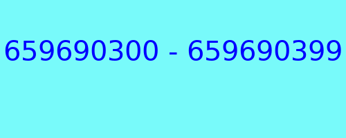 659690300 - 659690399 kto dzwonił