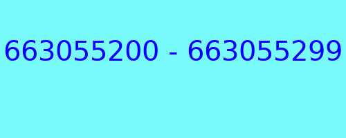 663055200 - 663055299 kto dzwonił