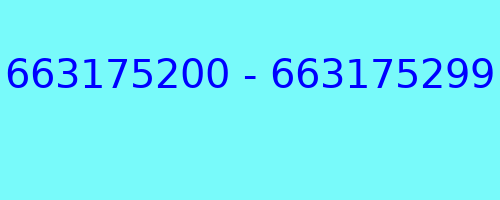 663175200 - 663175299 kto dzwonił