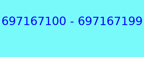 697167100 - 697167199 kto dzwonił