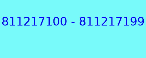 811217100 - 811217199 kto dzwonił