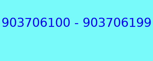 903706100 - 903706199 kto dzwonił