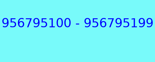 956795100 - 956795199 kto dzwonił