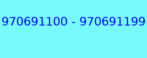 970691100 - 970691199 kto dzwonił