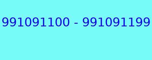 991091100 - 991091199 kto dzwonił