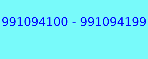 991094100 - 991094199 kto dzwonił