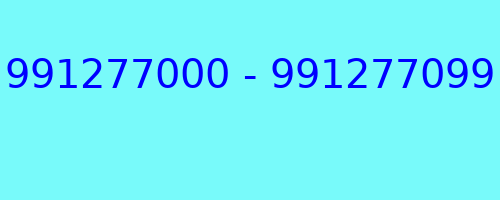 991277000 - 991277099 kto dzwonił