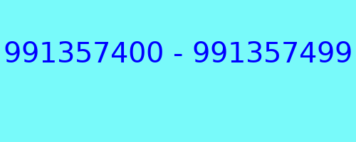 991357400 - 991357499 kto dzwonił