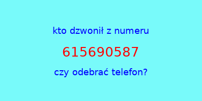 kto dzwonił 615690587  czy odebrać telefon?