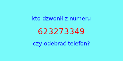 kto dzwonił 623273349  czy odebrać telefon?