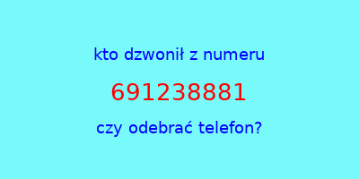 kto dzwonił 691238881  czy odebrać telefon?