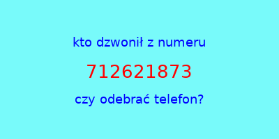 kto dzwonił 712621873  czy odebrać telefon?