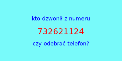 kto dzwonił 732621124  czy odebrać telefon?